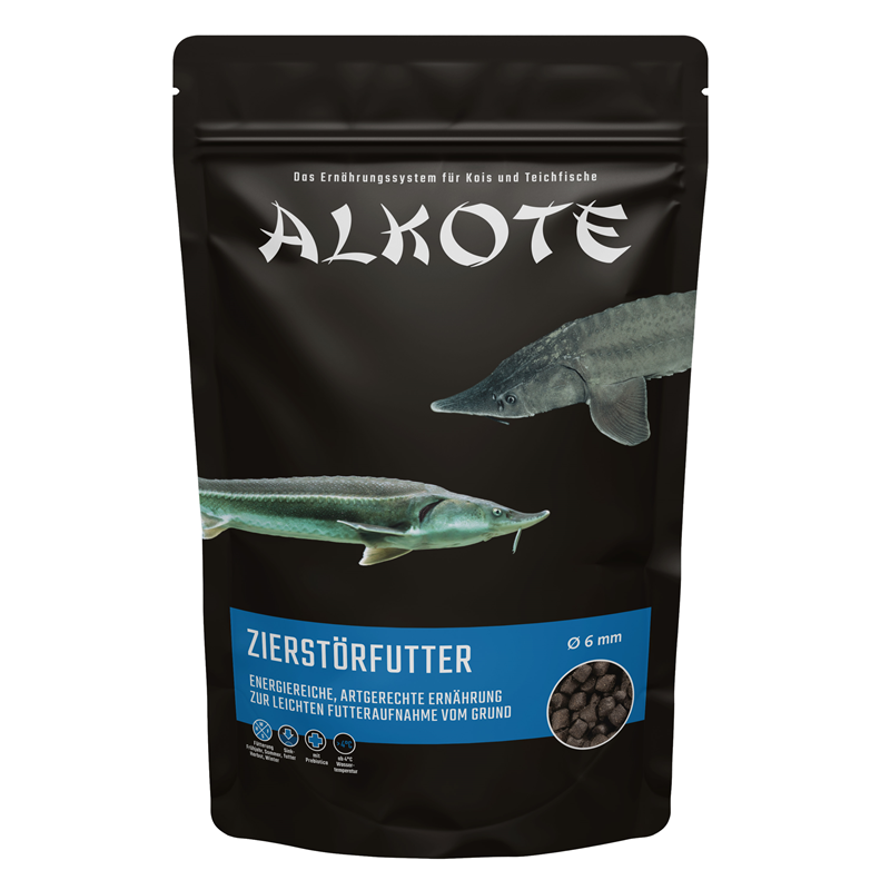 ALKOTE Fisch Futter Störfutter 6 mm 750 g