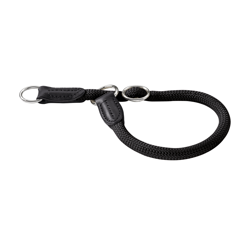 Hunter Dressurhalsung Freestyle L-XL schwarz 60 cm/10 mm