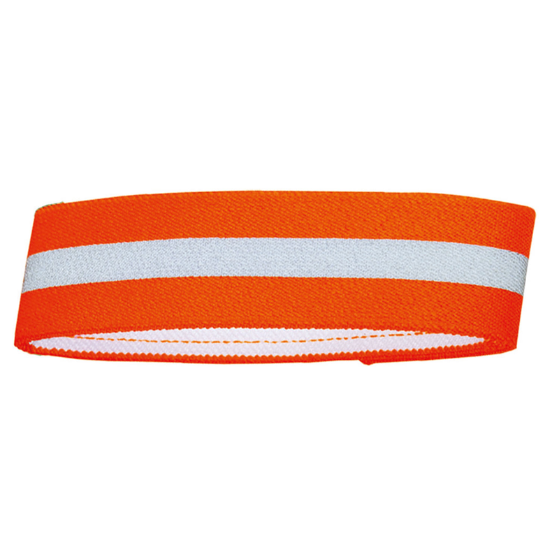 Hunter Warnband mit Klettverschluss S 3,5 cm/30 cm orange