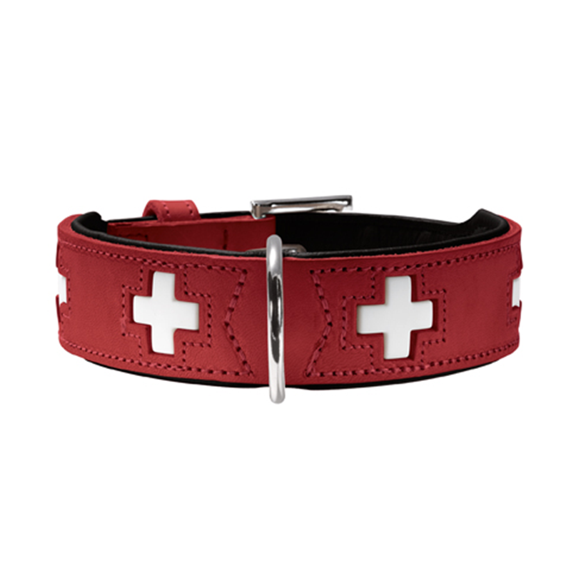 Hunter Halsband Swiss nickel rot 70