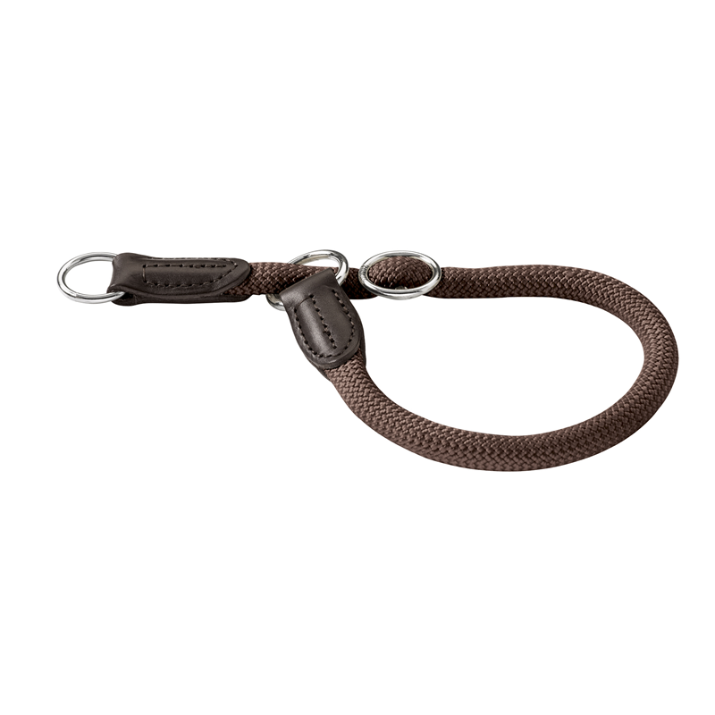 Hunter Dressurhalsung Freestyle M-L braun 50 cm/10 mm