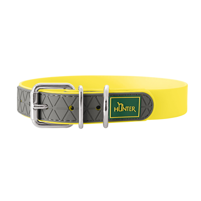 Hunter Halsband Convenience neongelb 40