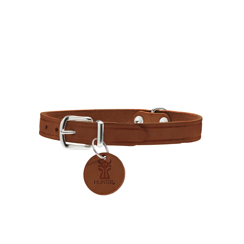 Hunter Halsband Aalborg Softvollrindleder cognac 32