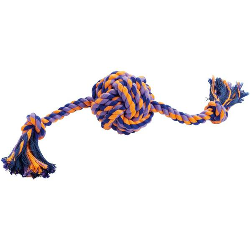 Hunter Hundespielzeug Jena Ball mit Tau S 33 cm