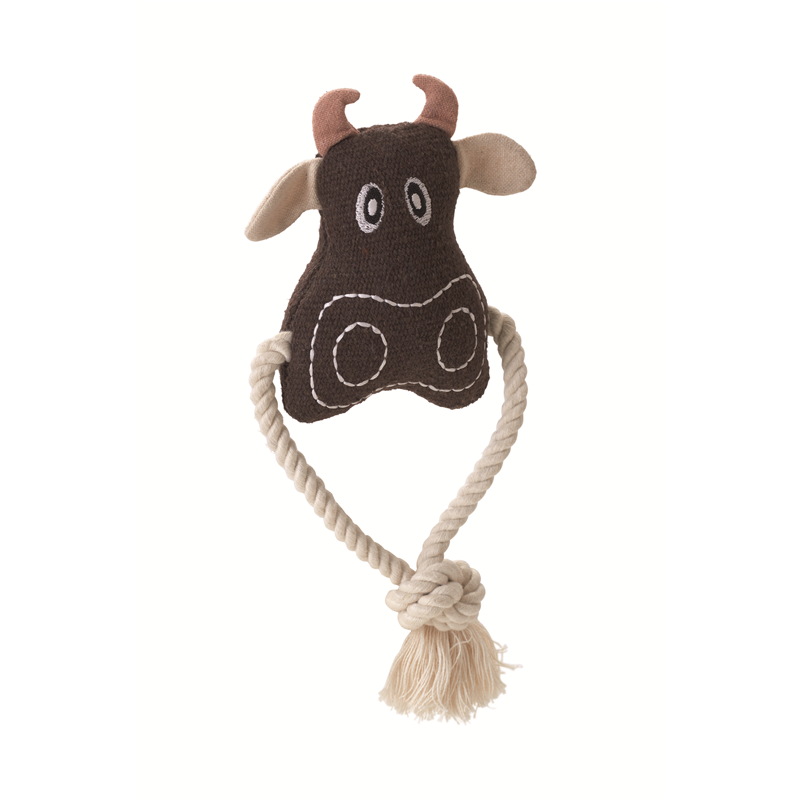 Hunter Hunde Toy Nebraska Kuh mit Tau