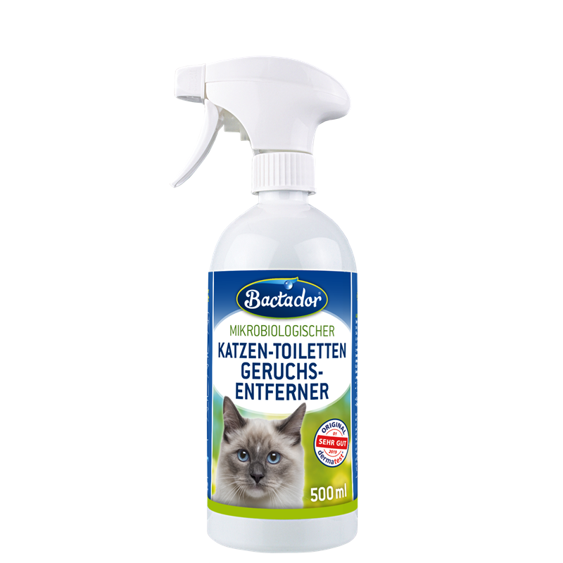 Bactador Katzentoiletten-Geruchsentferner 500 ml