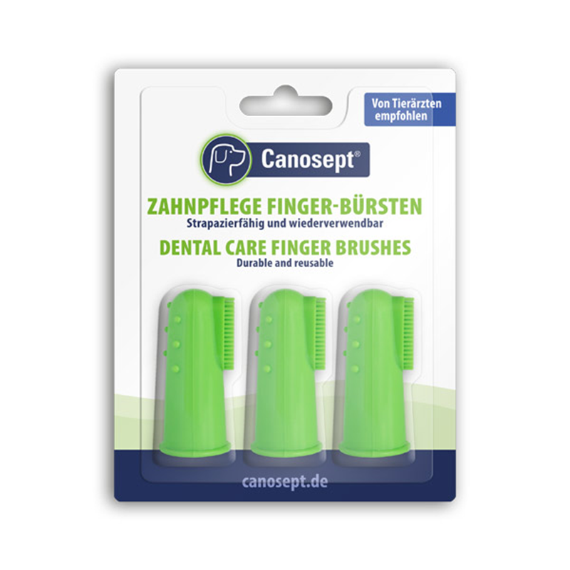 Canosept Zahnpflege Finger-Bürsten 3 Stück
