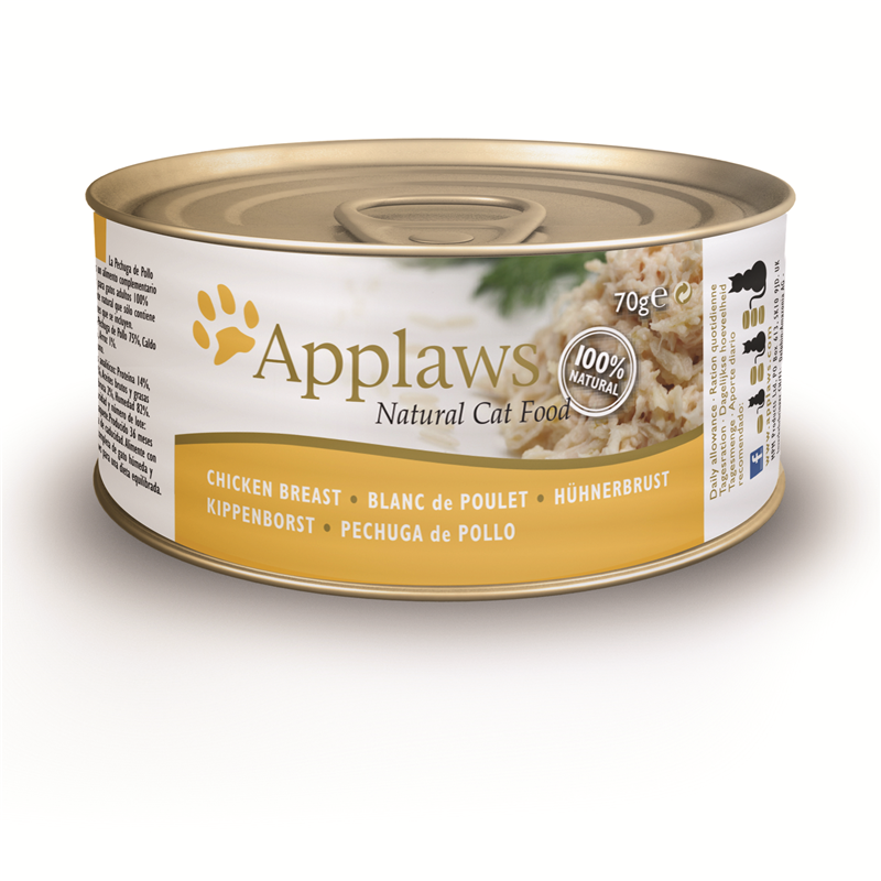 Applaws Katzen Nassfutter mit Hühnchenbrust 70 g