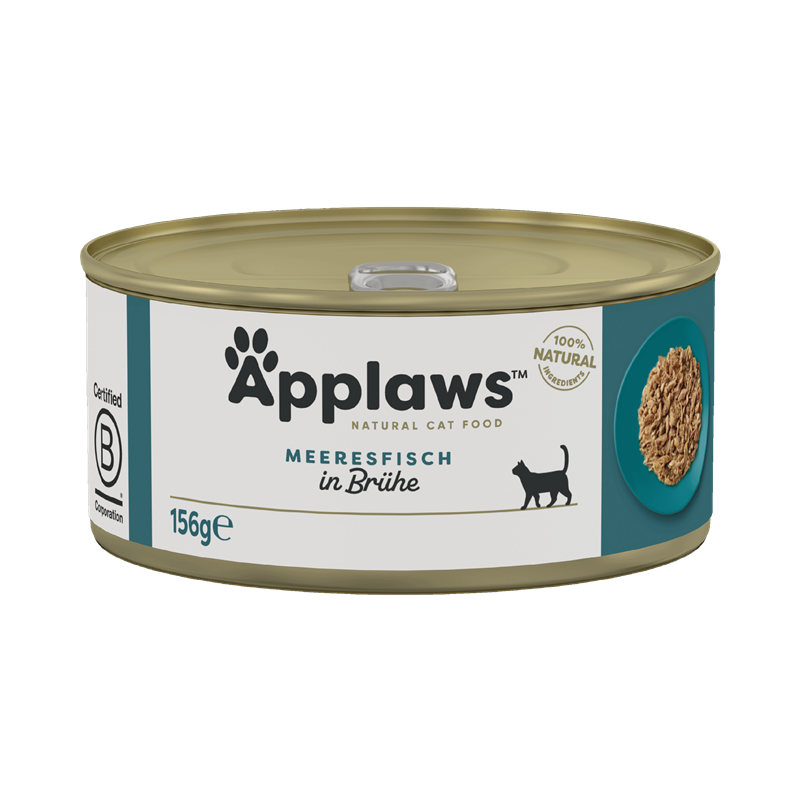 Applaws Katzen Nassfutter mit Meeresfisch 156 g