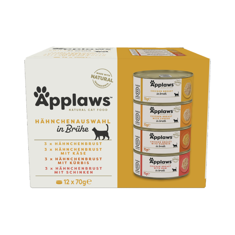 Applaws Nassfutter Chicken Selection 12 x 70 g