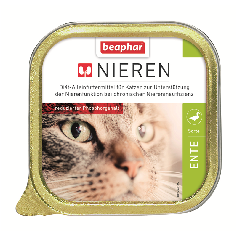 beaphar Nierendiät +Ente100 g Schale