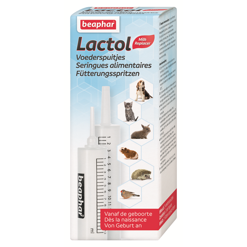 beaphar Lactol Fütterungsspritzen 2 Stück