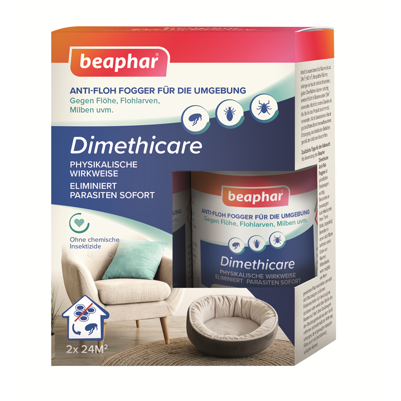 Beaphar Dimethicare Anti-Floh Fogger 2x75 ml