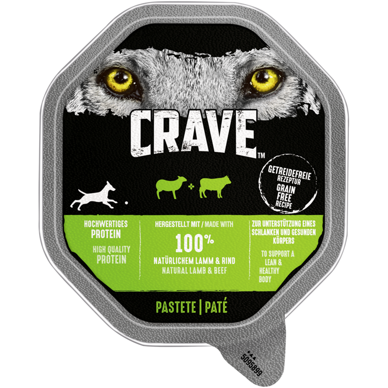 Crave Schale Pastete mit Lamm + Rind 150 g