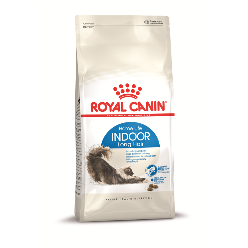 Royal Canin Feline Health Nutrition Home Life Indoor Long Hair Adult 2 kg