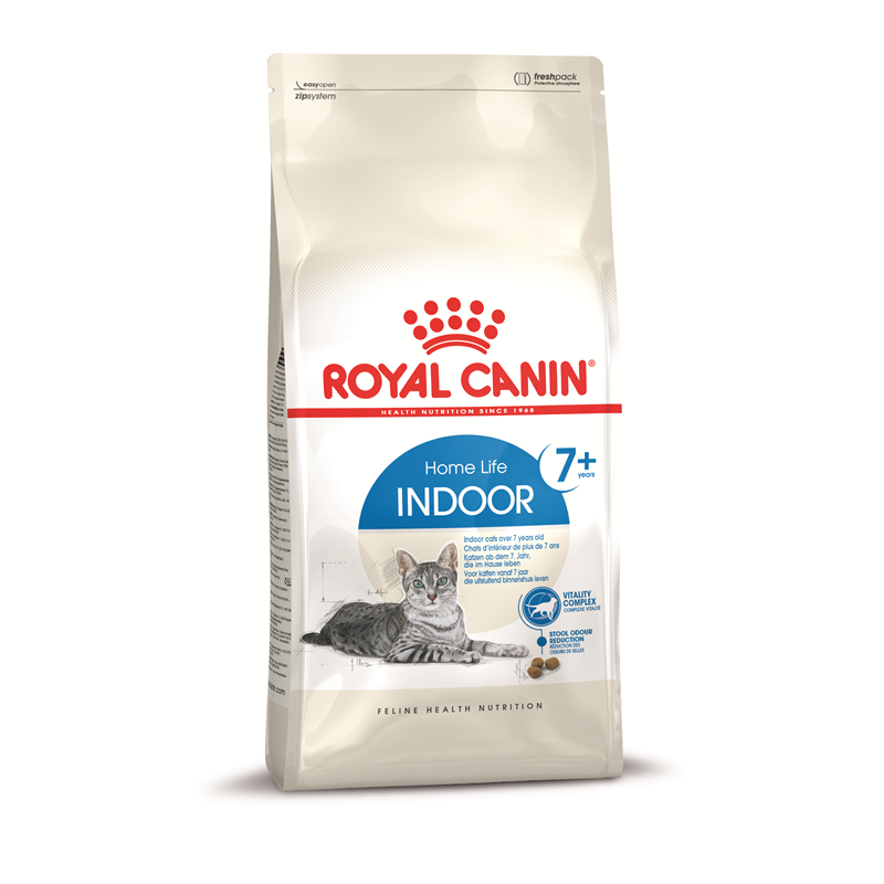 Royal Canin Feline Health Nutrition Home Life Indoor 7+ Senior 400 g