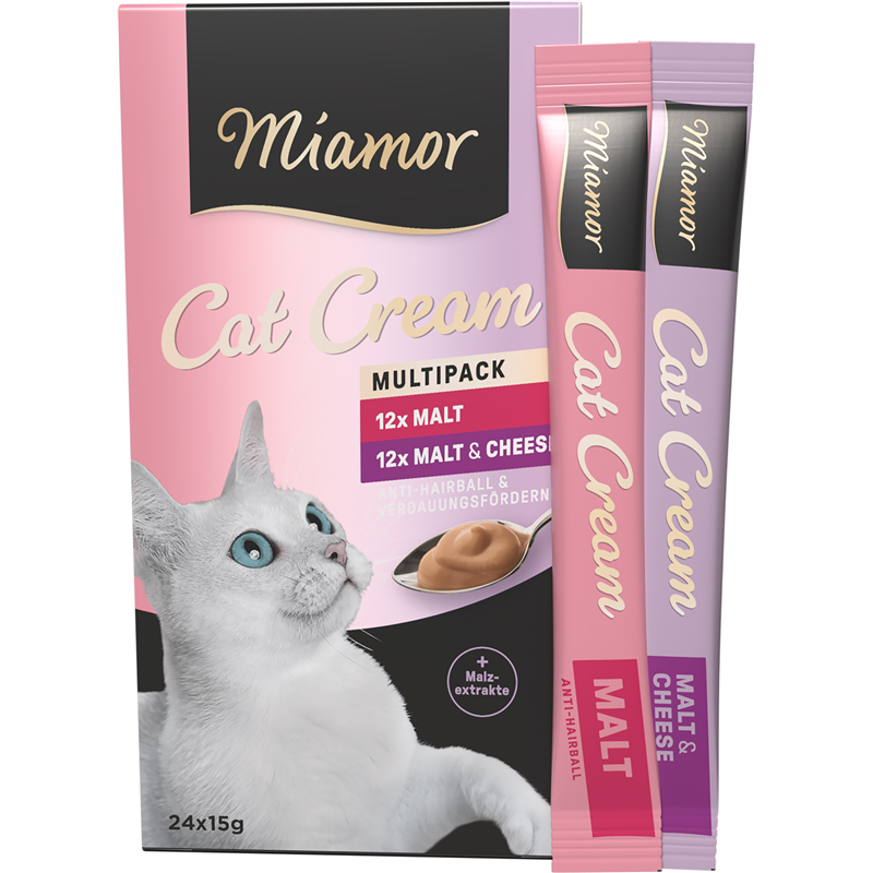 Miamor Cat Snack Malt-Cream Vorteilspack 24 x 15 g
