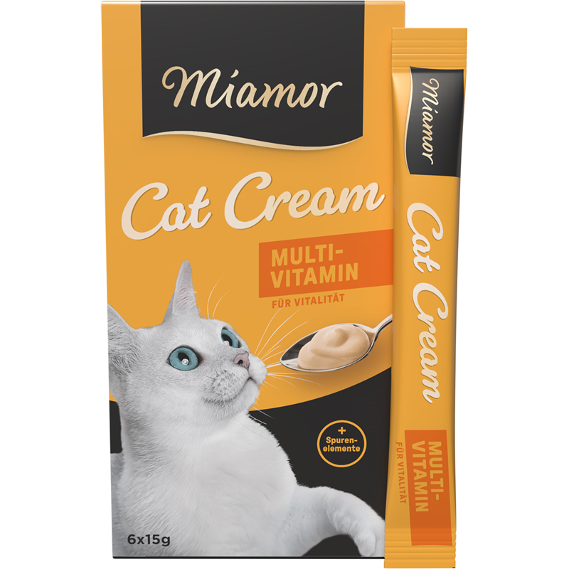 Miamor Cat Snack Multi - Vitamin Cream 6 x 16 g