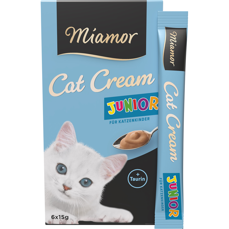 Miamor Cat Snack Junior-Cream 6 x 15 g