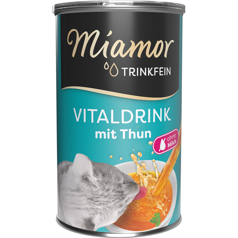Miamor Trinkfein Vitaldrink mit Thun 135ml