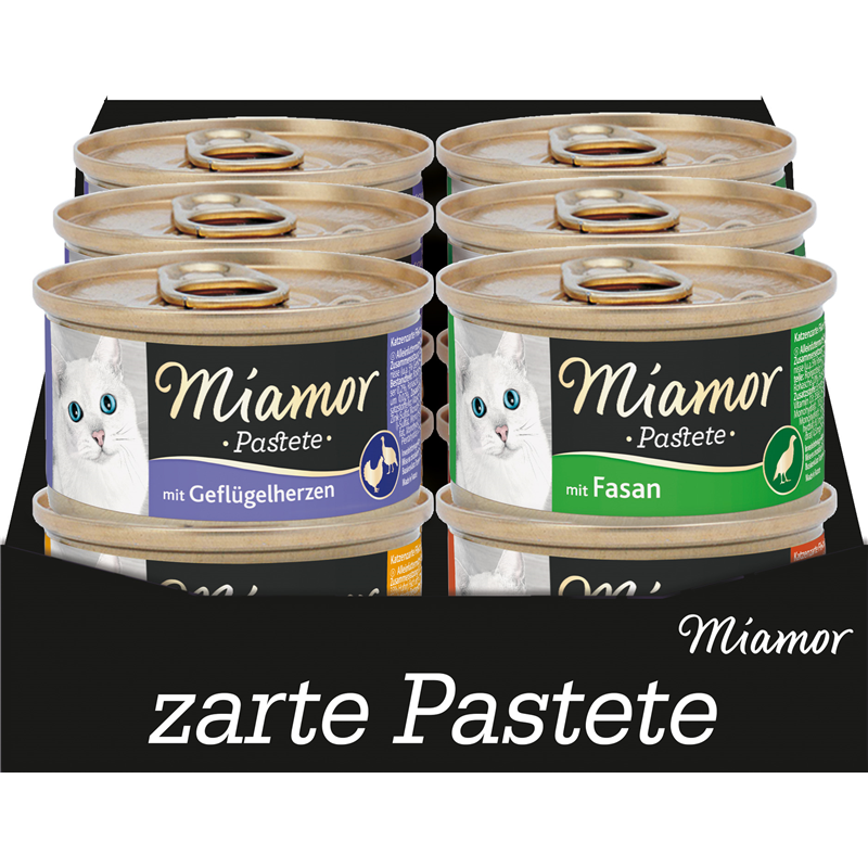 Miamor Pastete Multibox Geflügel 12x85g Dose