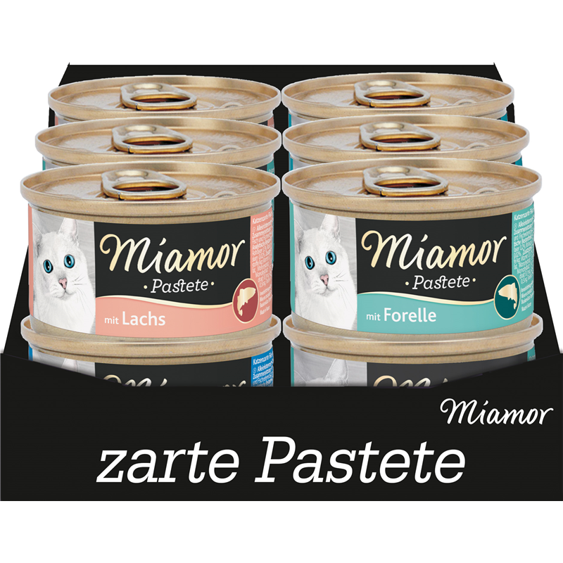 Miamor Pastete Multibox Fisch 12x85g Dosen