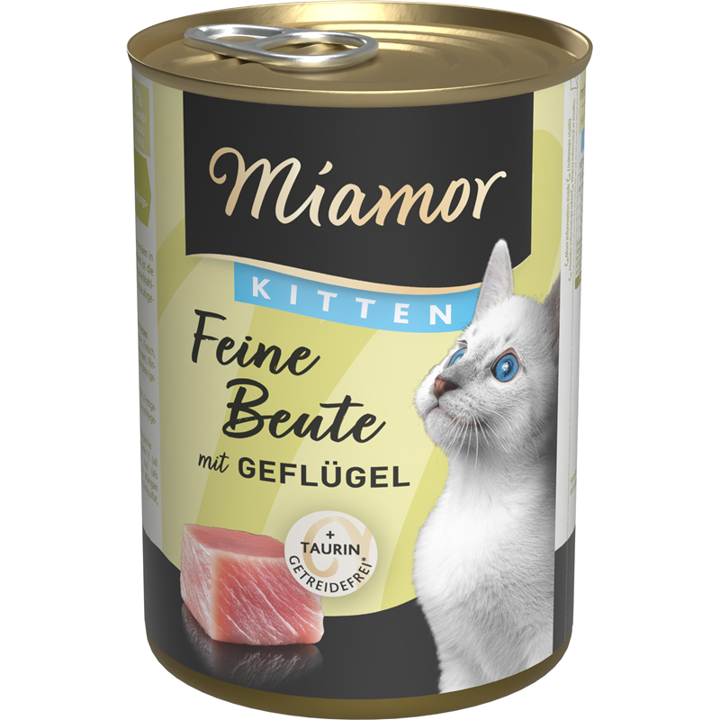 Miamor Feine Beute Kitten Geflügel 400g