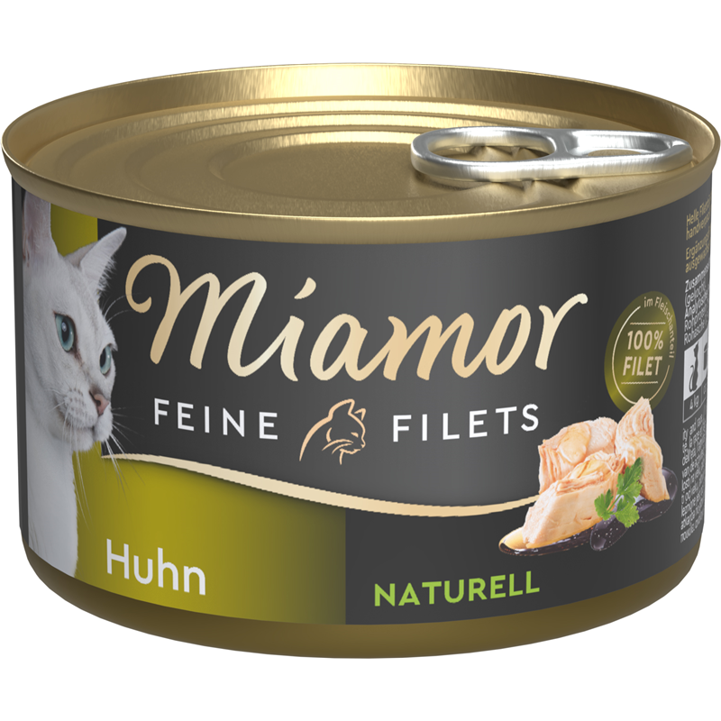 Miamor Feine Filets Naturell Huhn 156g Dose