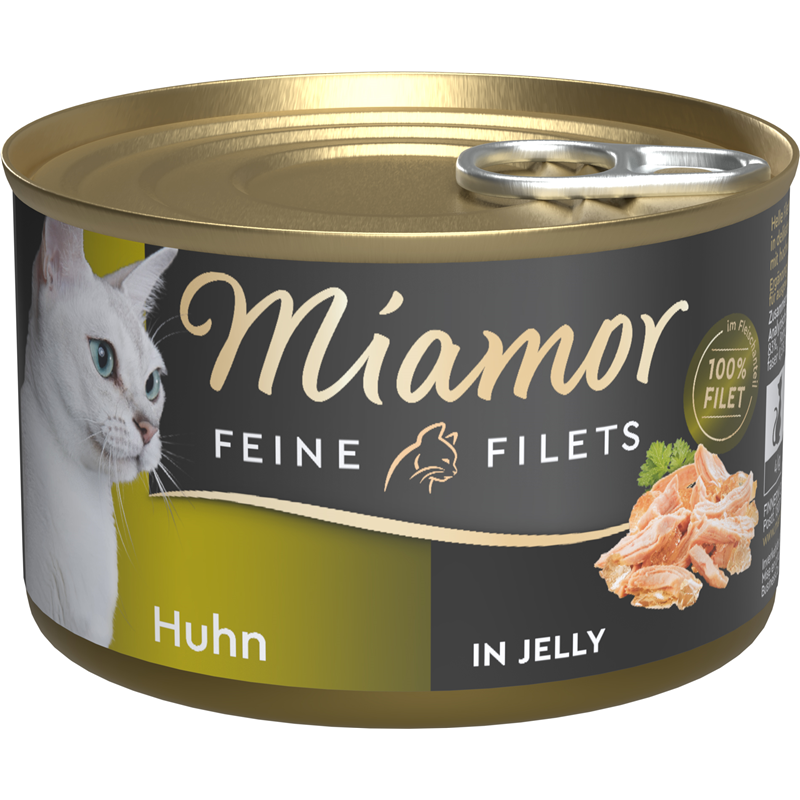 Miamor Feine Filets Huhn in Jelly 185g Dose