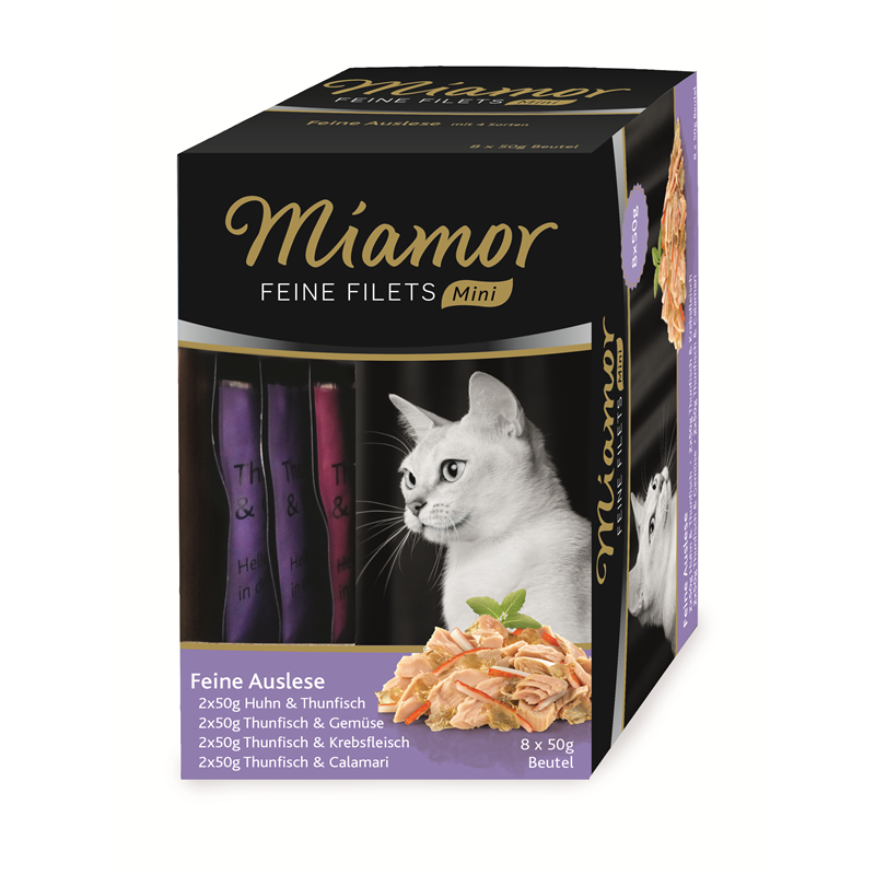 Miamor Feine Filets Mini Multibox Feine Auslese 8x50g