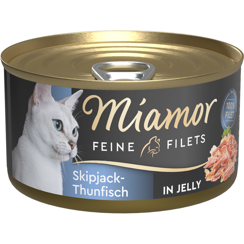 Miamor Feine Filets Skipjack-Thunfisch in Jelly 100g