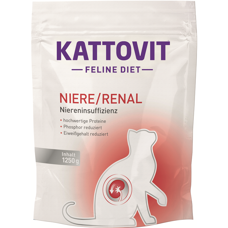 Kattovit Feline Diet Niere/Renal 1250g