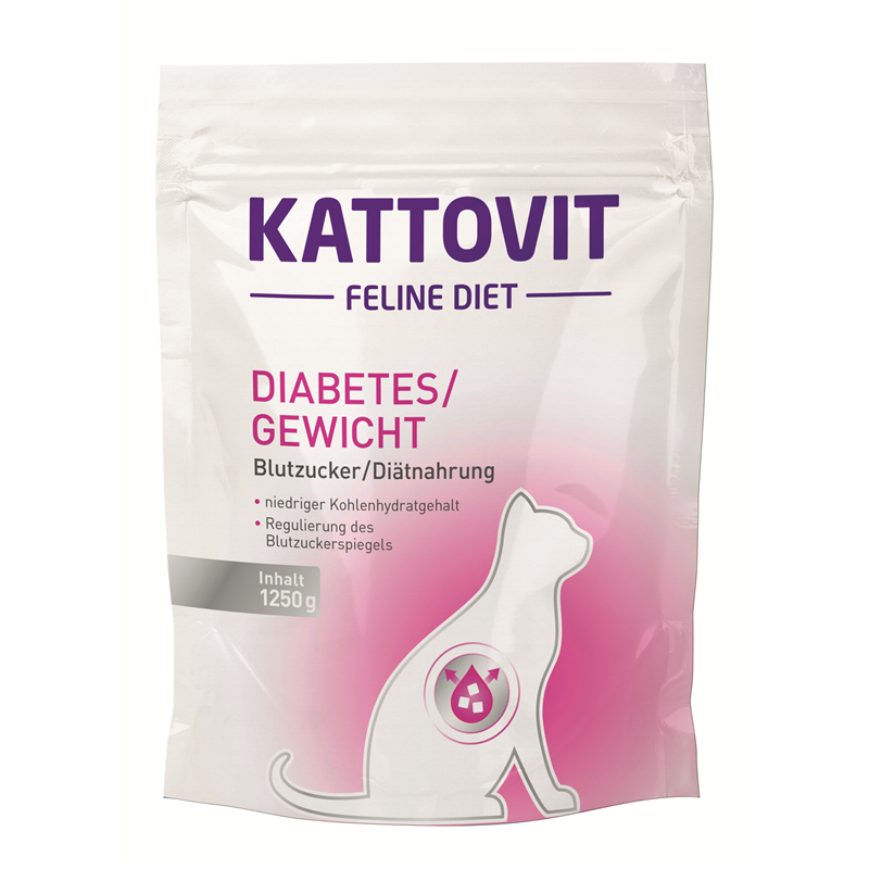 Kattovit Feline Diet Diabetes/Gewicht 1250 g