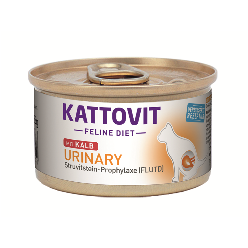Kattovit Feline Diet Urinary - Struvitstein-Prophylaxe FLUTD (C-Rezeptur). 85 g