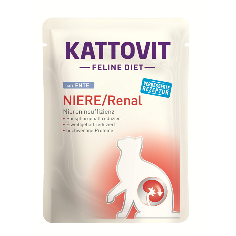 Finnern PB Kattovit Feline Diet Niere/Renal Ente 85 g