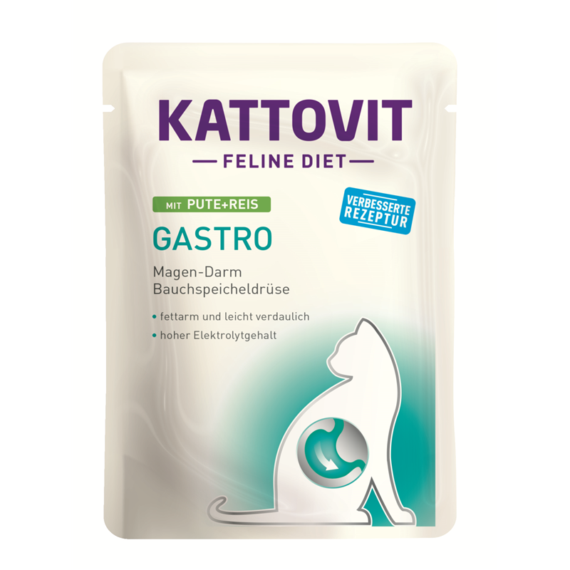 Kattovit Feline Diet Gastro Pute + Reis 85 g