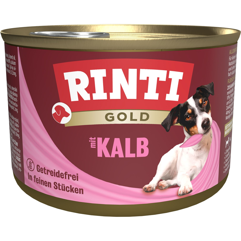 Rinti Gold Kalbsstückchen 185 g