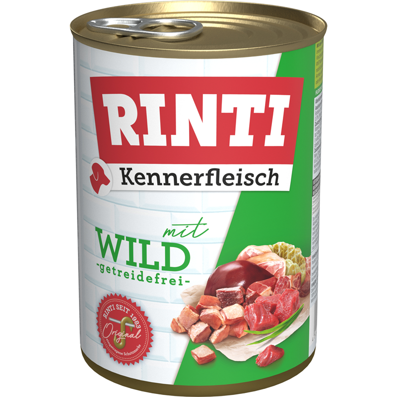 Rinti Kennerfleisch Wild 400 g