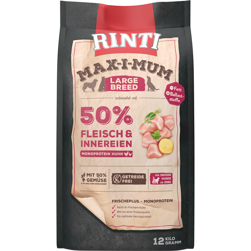 Rinti Max-I-Mum Large Breed Huhn 12 kg