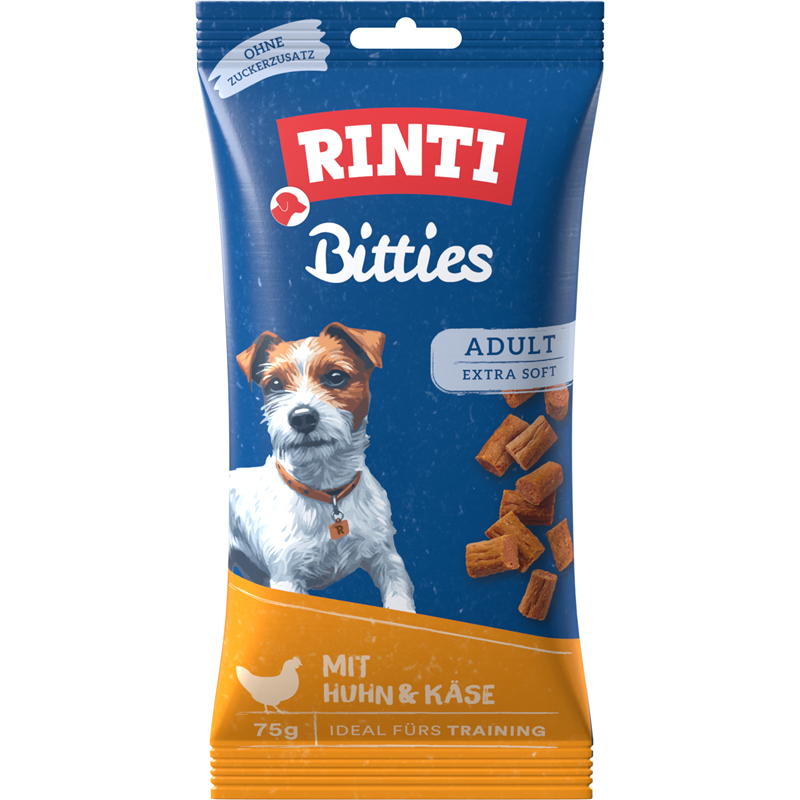 Rinti Snack Bitties Huhn+Käse 75 g