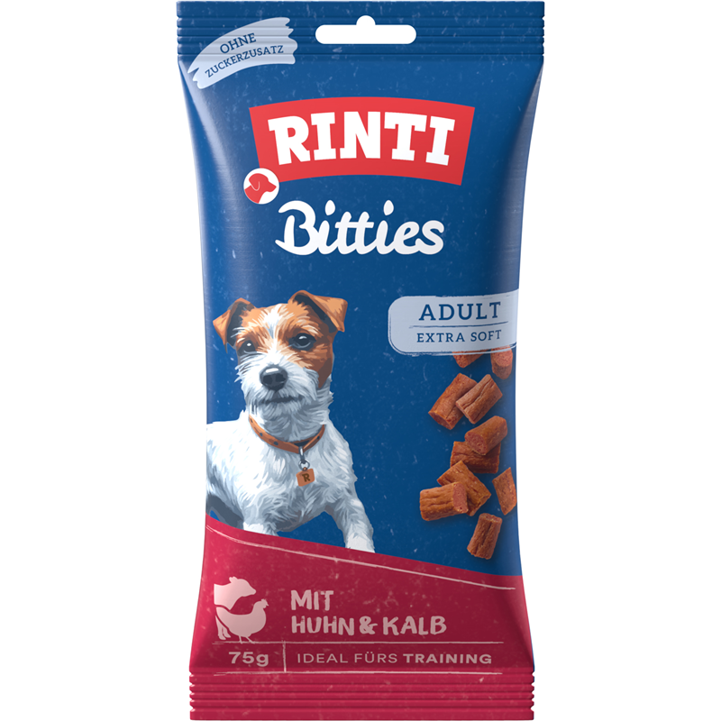 Rinti Snack Bitties Huhn+Kalb 75 g