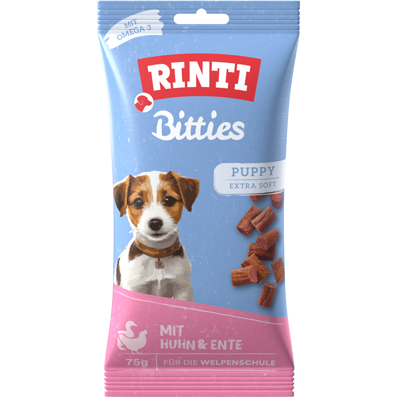 Rinti Bitties Puppy Huhn & Ente 75 g
