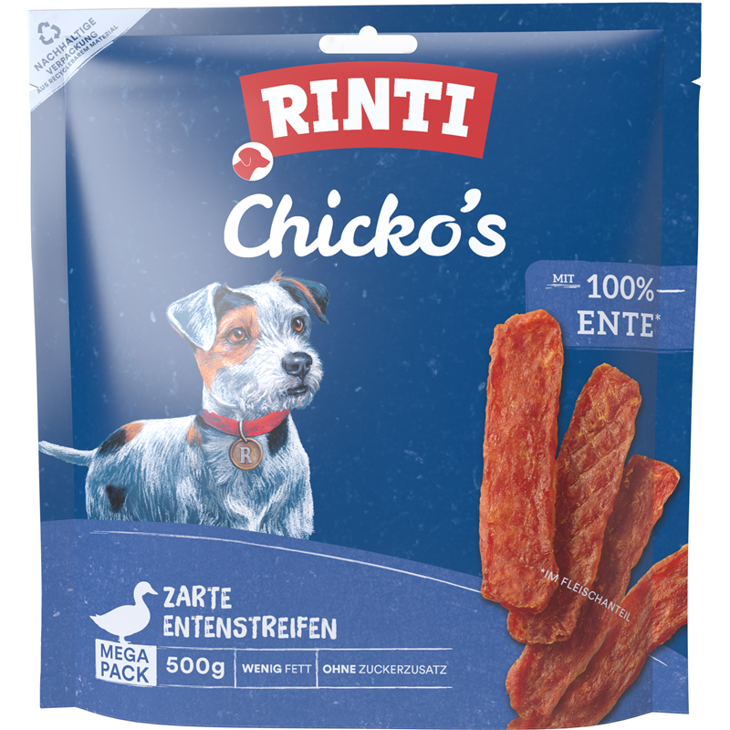 Rinti Extra Snack Chicko Ente Megapack 500 g
