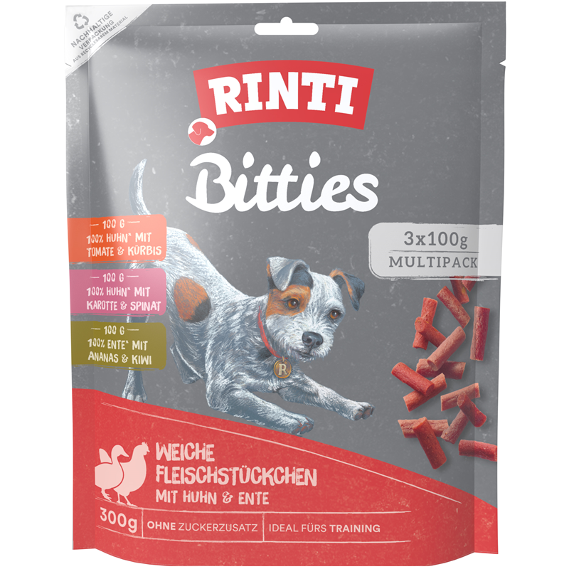 Rinti Bitties 300g Multipack mit 3 verschiedenen Sorten