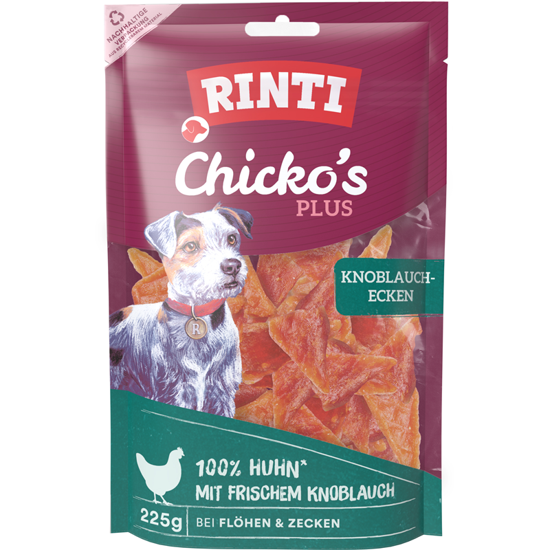 Rinti Chicko Plus Knoblauchecken 225g