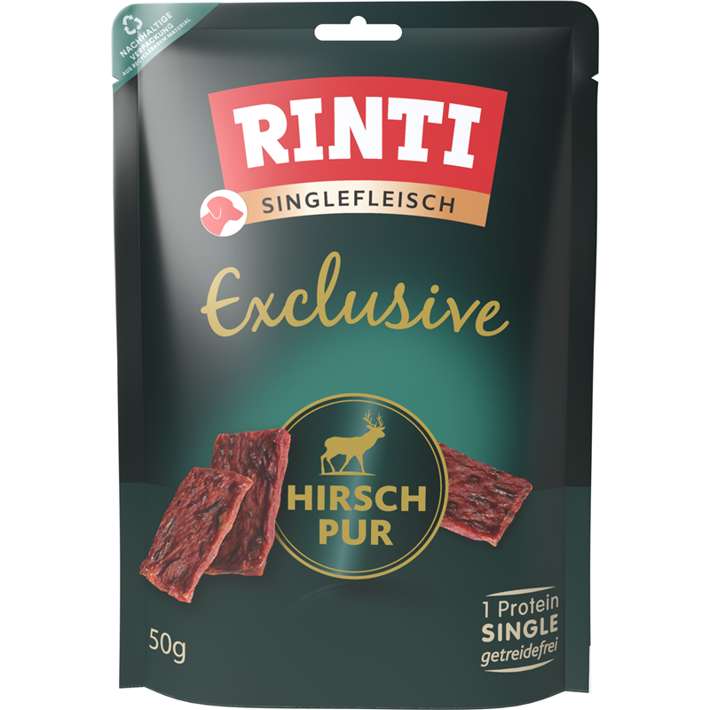 Rinti Exclusive Snack Hirsch 50 g