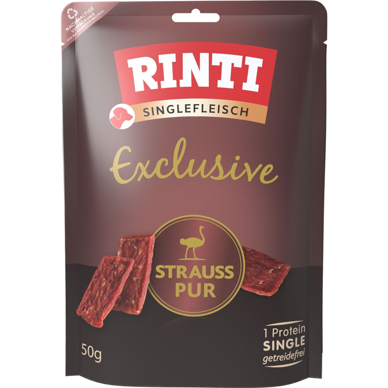 Rinti Exclusive Snack Strauß 50 g