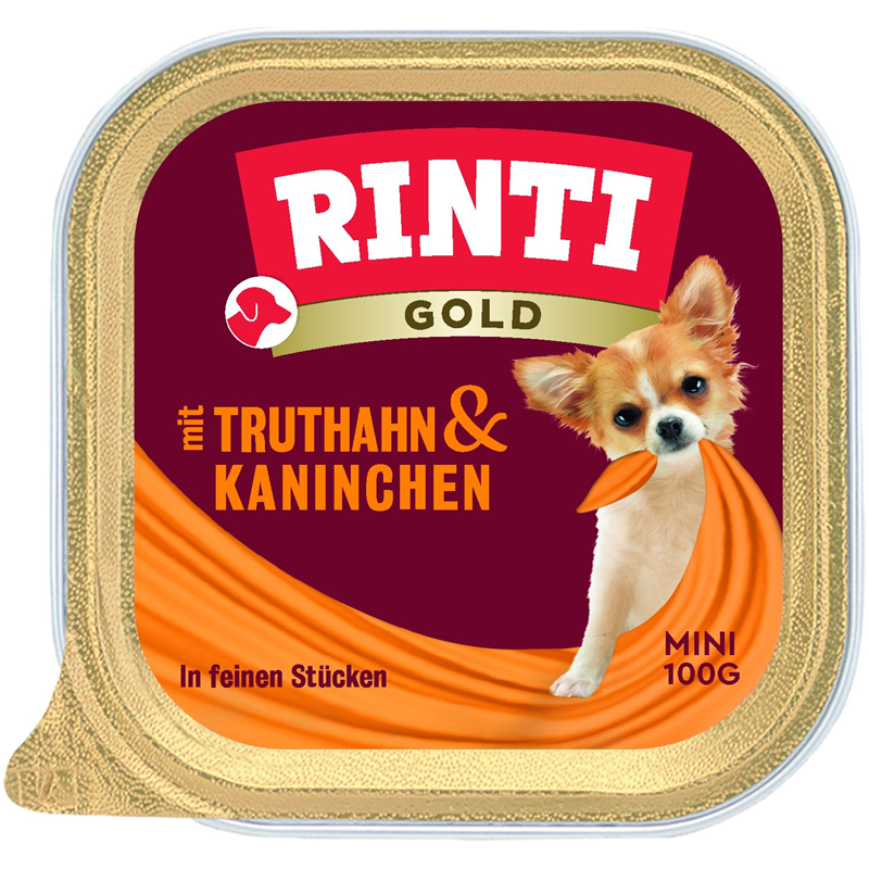 Rinti Gold Mini Truthahn & Kaninchen 100g