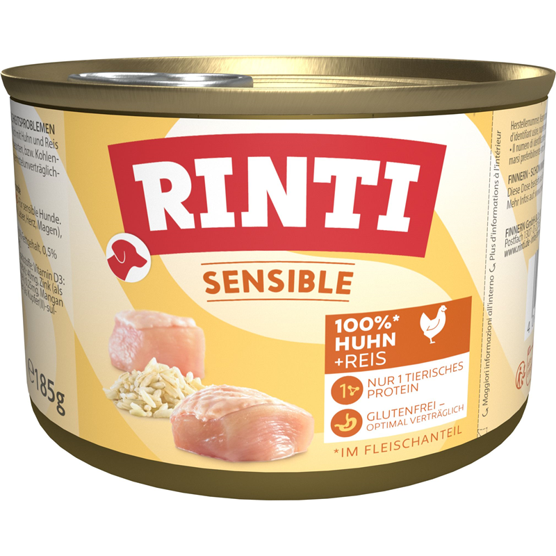 Rinti Sensible Huhn & Reis 185g