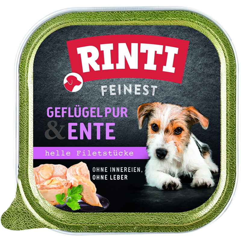 Rinti Feinest Geflügel Pur & Ente 150g